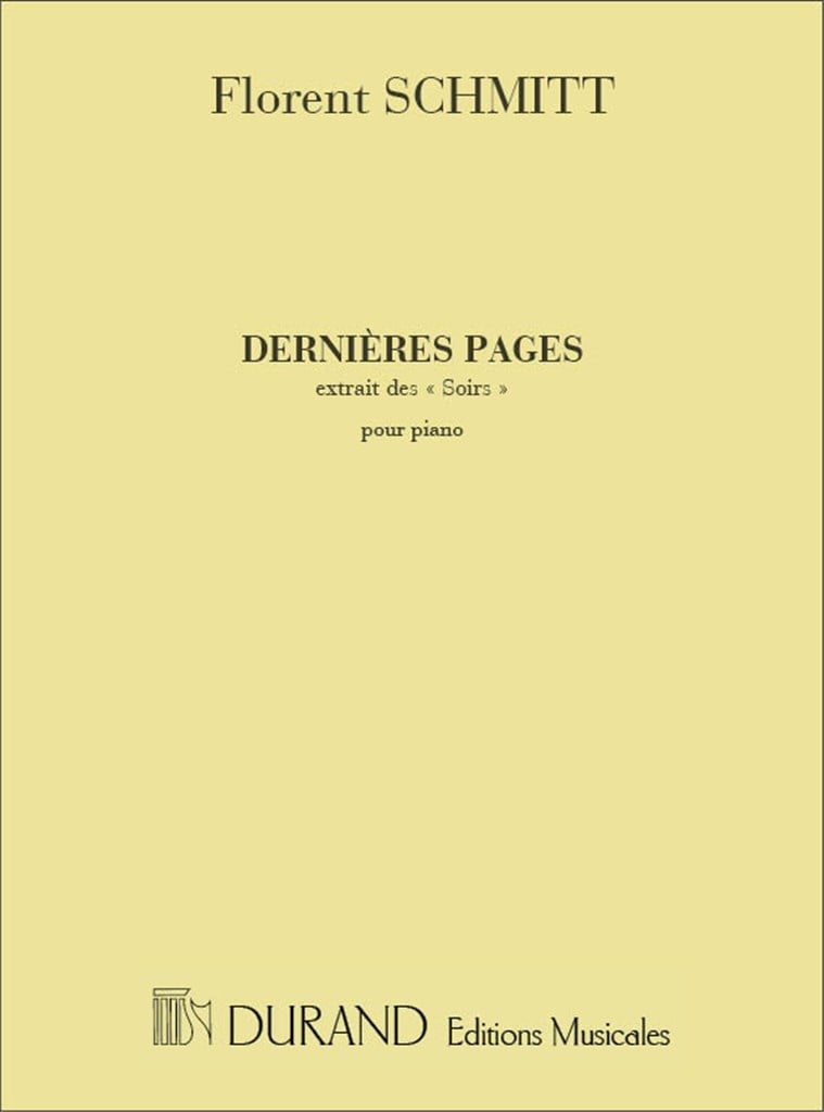 Derniere Page Piano